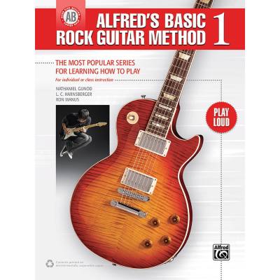 0038081463339 - Alfreds basic Rock guitar method 1