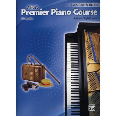 0038081498423 - Premier piano course 5 - Jazz Rags + Blues