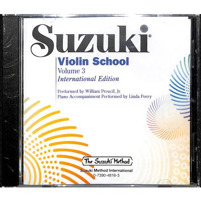 0038081539775 - Violin school 3 - international edition | Performed by William Preucil jr