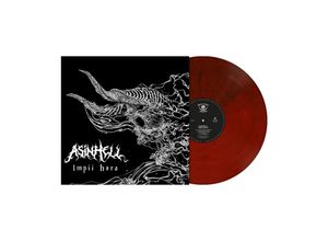 0039841605877 - Impii Hora (Crimson Red Marbled) - Asinhell (LP)