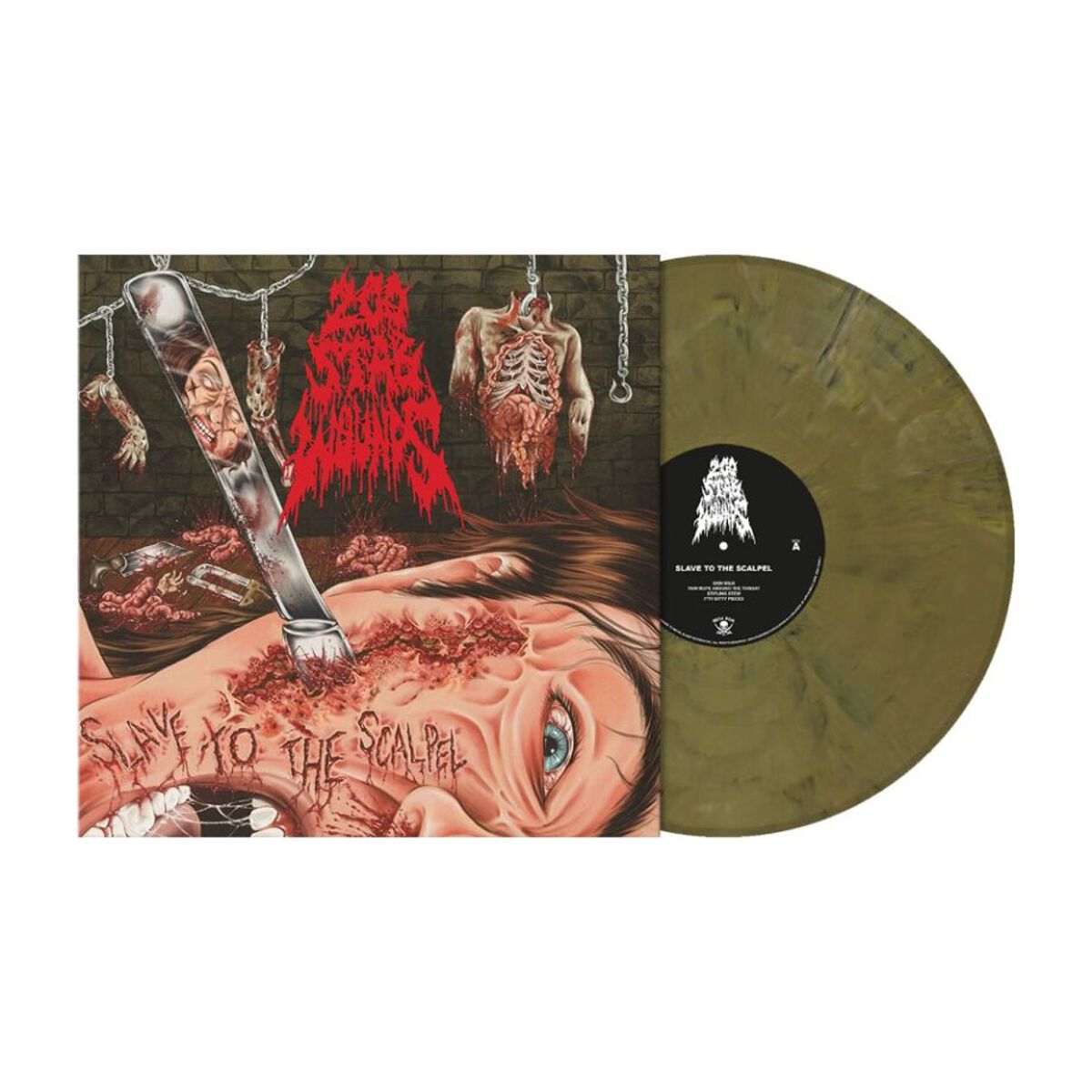 0039841606973 - Slave to the scalpel LP multicolor