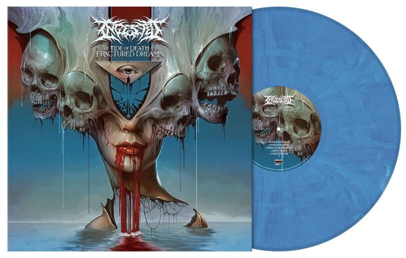 0039841607116 - The tide of death and fractured dreams LP multicolor