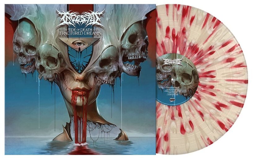 0039841607178 - The tide of death and fractured dreams LP multicolor