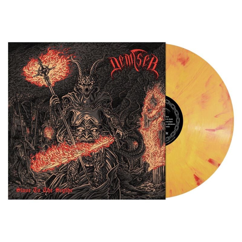 0039841609813 - Slave to the scythe LP multicolor