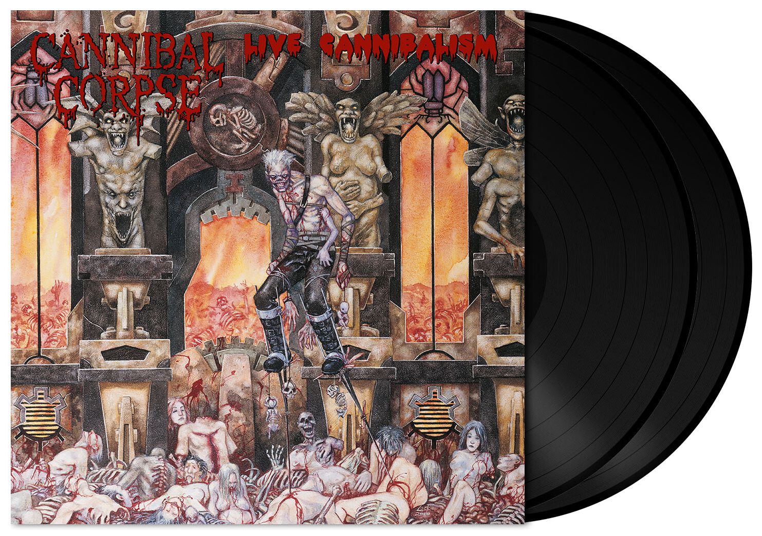 0039842511412 - Live Cannibalism LP multicolor