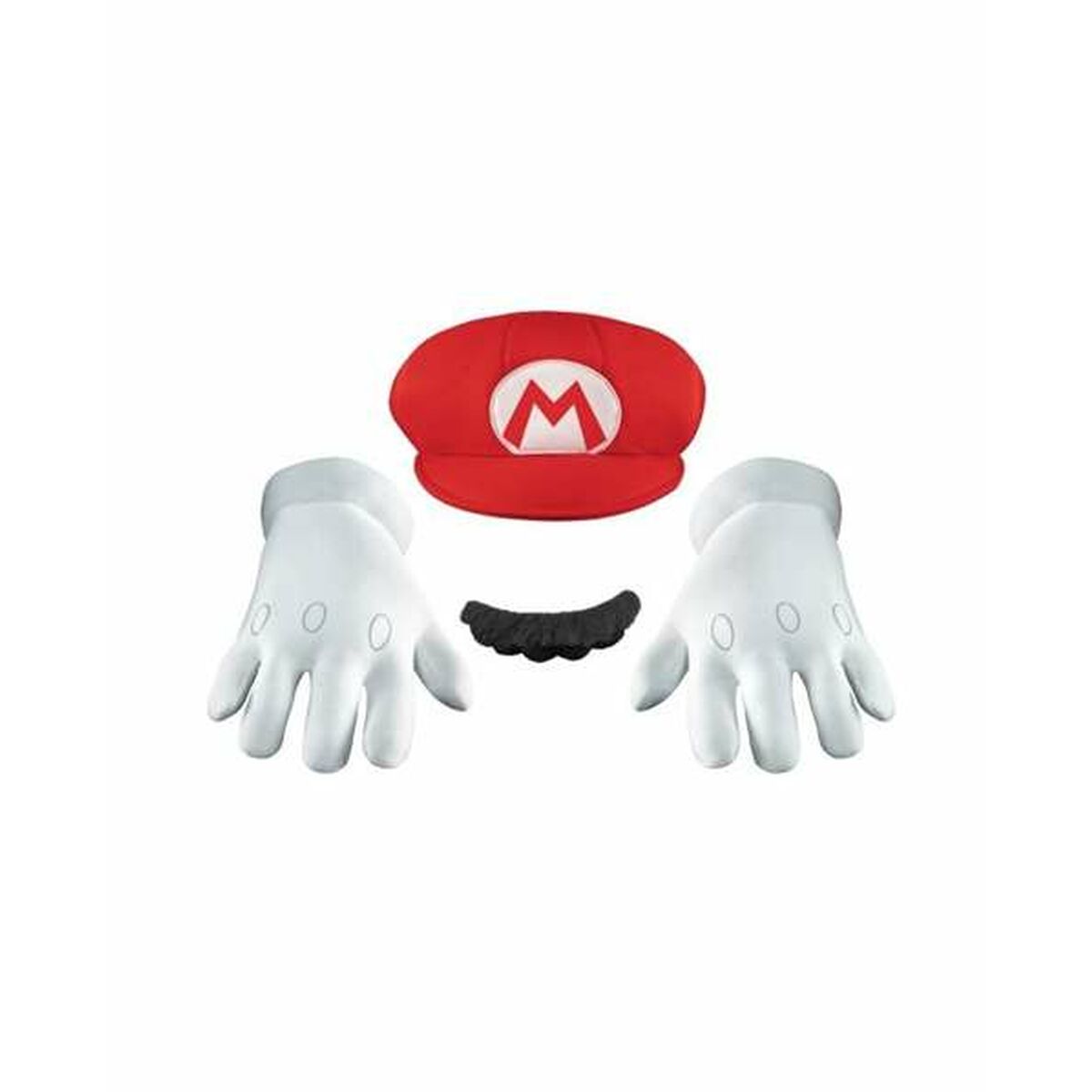 0039897737904 - Verkleidung für Erwachsene Super Mario 3 Stücke 0039897737904 - Verkleidung für Erwachsene Super Mario 3 Stücke