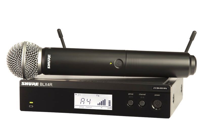 0042406254991 - BLX24R SM58-S8 823-832 MHz 19 Vocal Wireless System Drahtlos Mikrofon