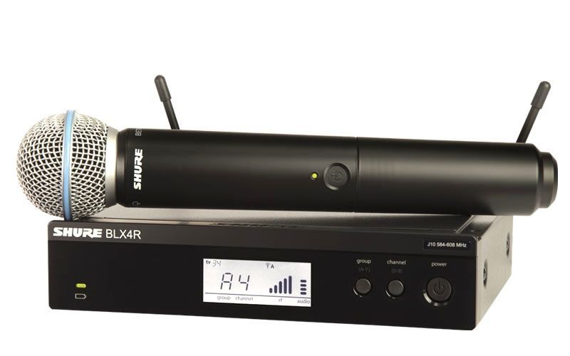 0042406255011 - BLX24R Beta 58-S8 19 Vocal Wireless System Drahtlos Mikrofon