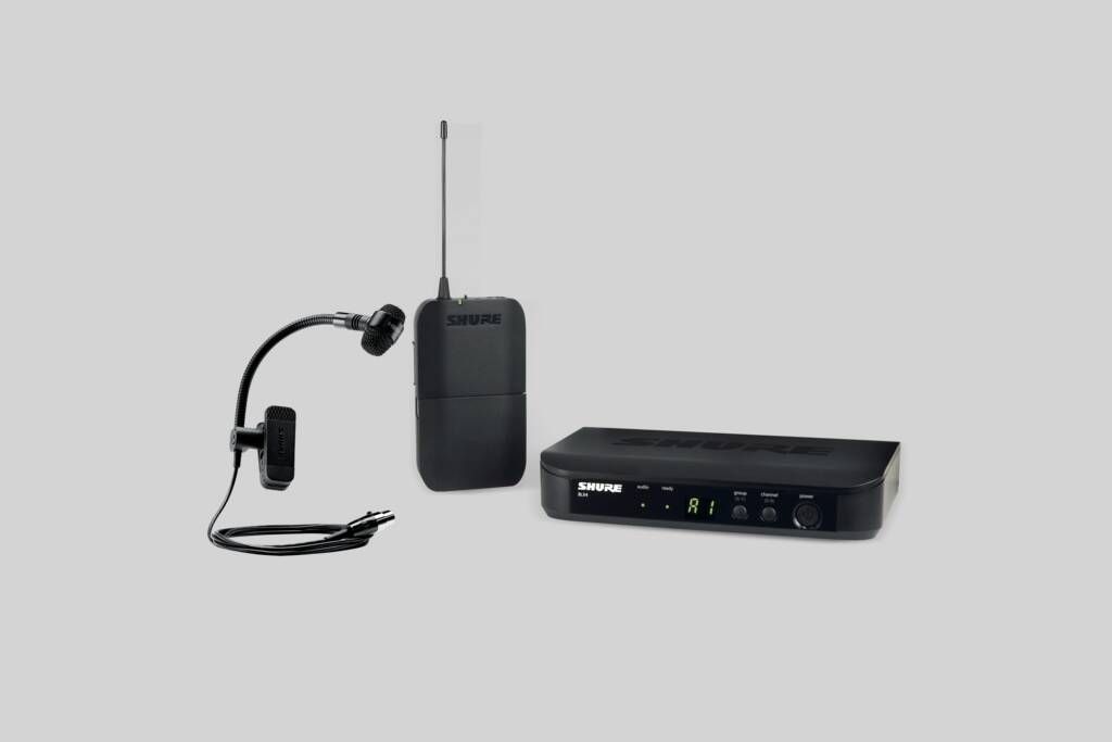 0042406504850 - BLX14E P98H H8E 518-542 MHz Wireless-System Instrumenten Clip Mikrofon