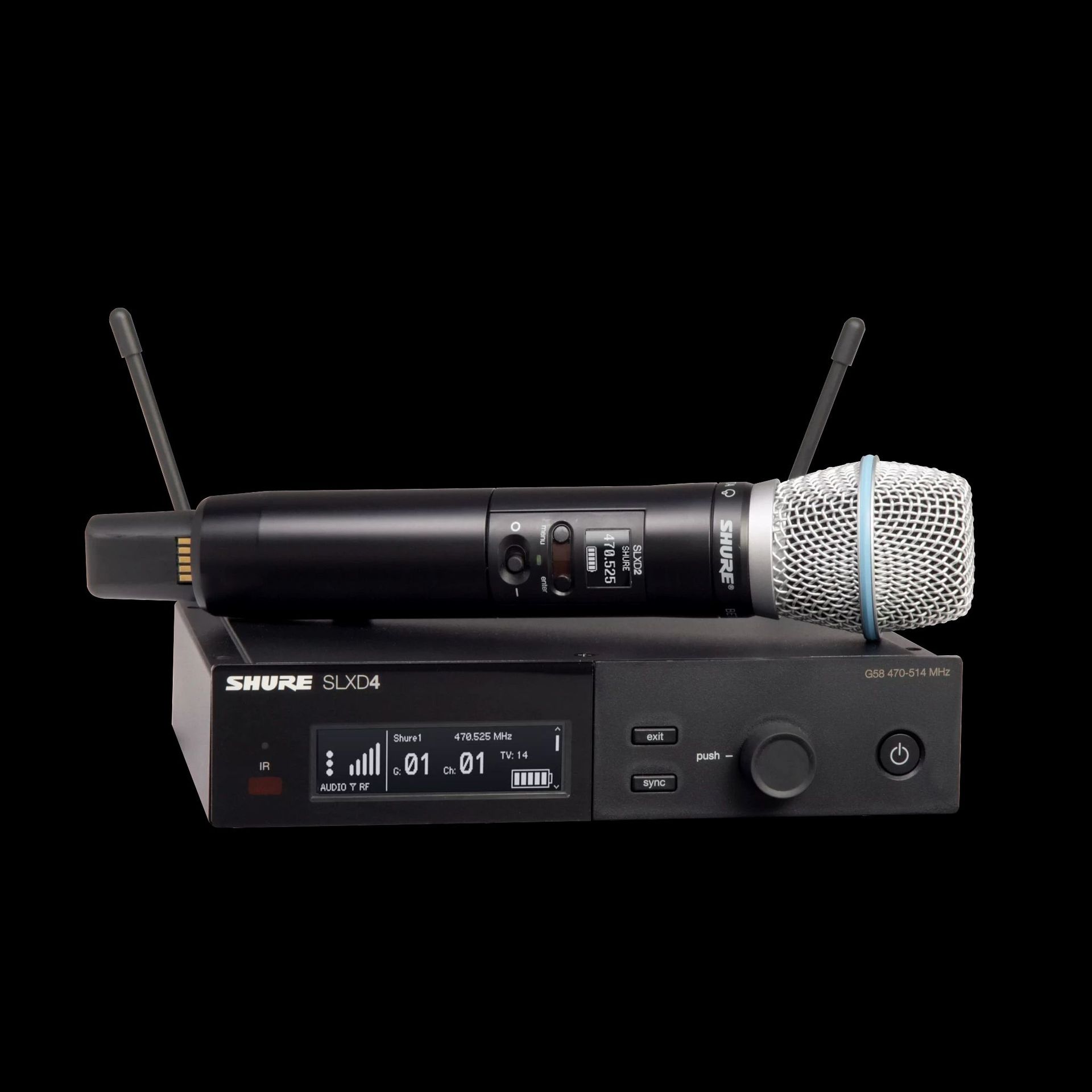 0042406557702 - SLXD24E B87A-S50 Digitales Vocal Wireless System UHF