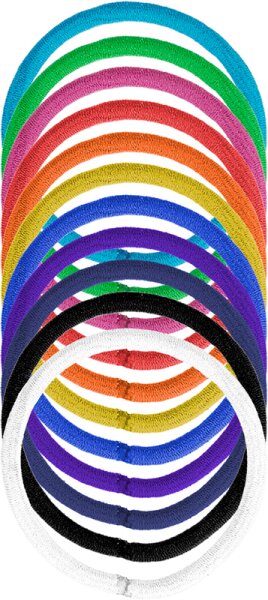 0043194710157 - Zopfgummis 4 mm Bunt Sortiert 18-er Karte 0043194710157 - Zopfgummis 4 mm Bunt Sortiert 18-er Karte