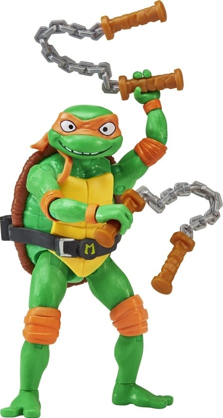 0043377832836 - Turtles Mutant Mayhem Basic Figure Michelangelo 12 cm