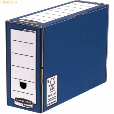 0043859530373 - BANKERS BOX PREMIUM Archiv-Schachtel blau