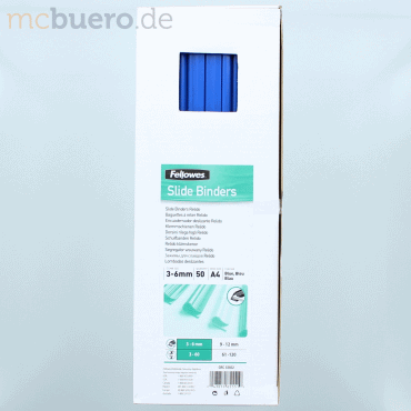 0043859655519 - Klemmschiene Relido 3-6mm blau VE=50 Stück 0043859655519 - Klemmschiene Relido 3-6mm blau VE=50 Stück