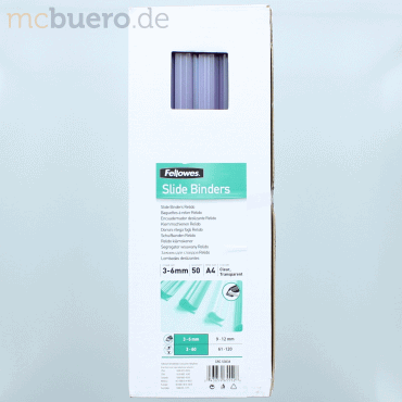 0043859655526 - Klemmschiene Relido 3-6mm transparent VE=50 Stück 0043859655526 - Klemmschiene Relido 3-6mm transparent VE=50 Stück