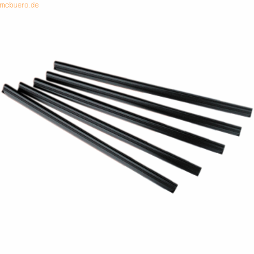 0043859655533 - Klemmschiene Relido 9-12mm schwarz VE=50 Stück