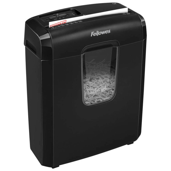 0043859724598 - Powershred 6C Aktenvernichter mit Partikelschnitt P-4 4 x 35 mm bis 6 Blatt schwarz