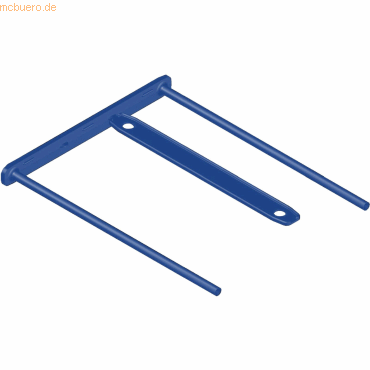 0043859730704 - Archivclip - Kunststoff blau 100er Pack 0043859730704 BANKERS BOX 100 Stück