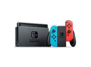 0045496452339 - Switch 32 GB [inkl Controller Rot Blau] schwarz