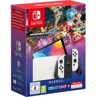 0045496454036 - Switch – OLED-Modell (weiß) + Mario Kart 8 Deluxe + Switch Online – 12-monatige (365-tägige) Einzelmitgliedschaft