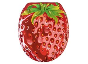 0045635441019 - WC-Sitz Strawberry - Premium Toilettendeckel direkt vom Hersteller