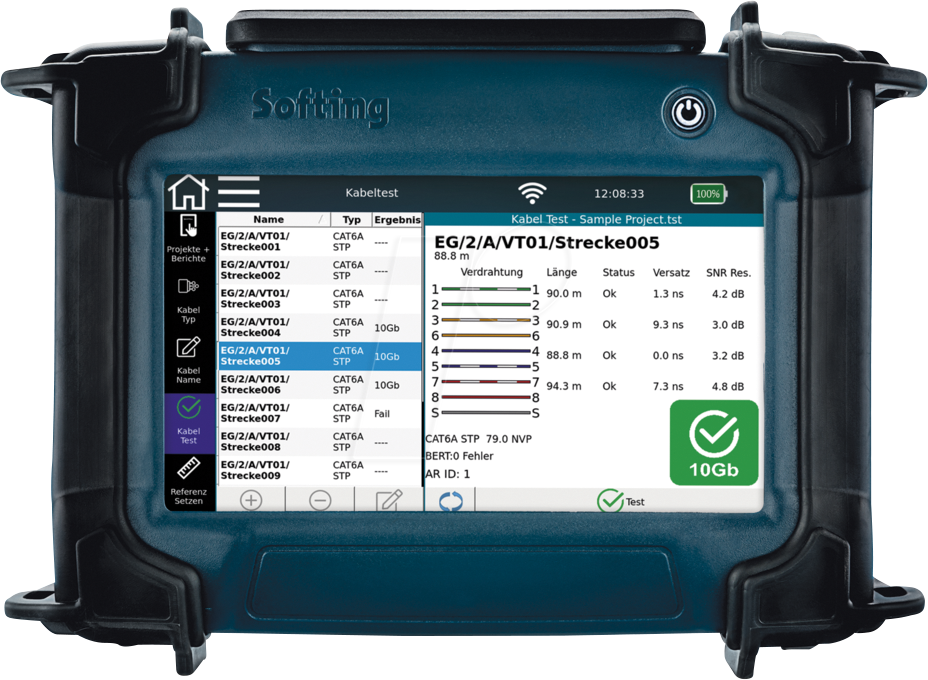 0046382254006 - NETXPERT XG2 - Netzwerkqualifizierer NetXpert XG2 bis 10 Gbit s PoE