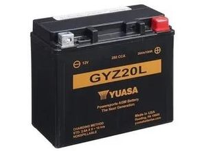 0048493820194 - YUASA GYZ20L 12V 20Ah 250A Starterbatterie 21Ah