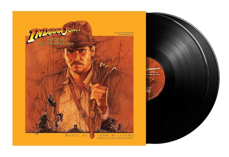 0050087550493 - and the raiders of the lost ark LP multicolor