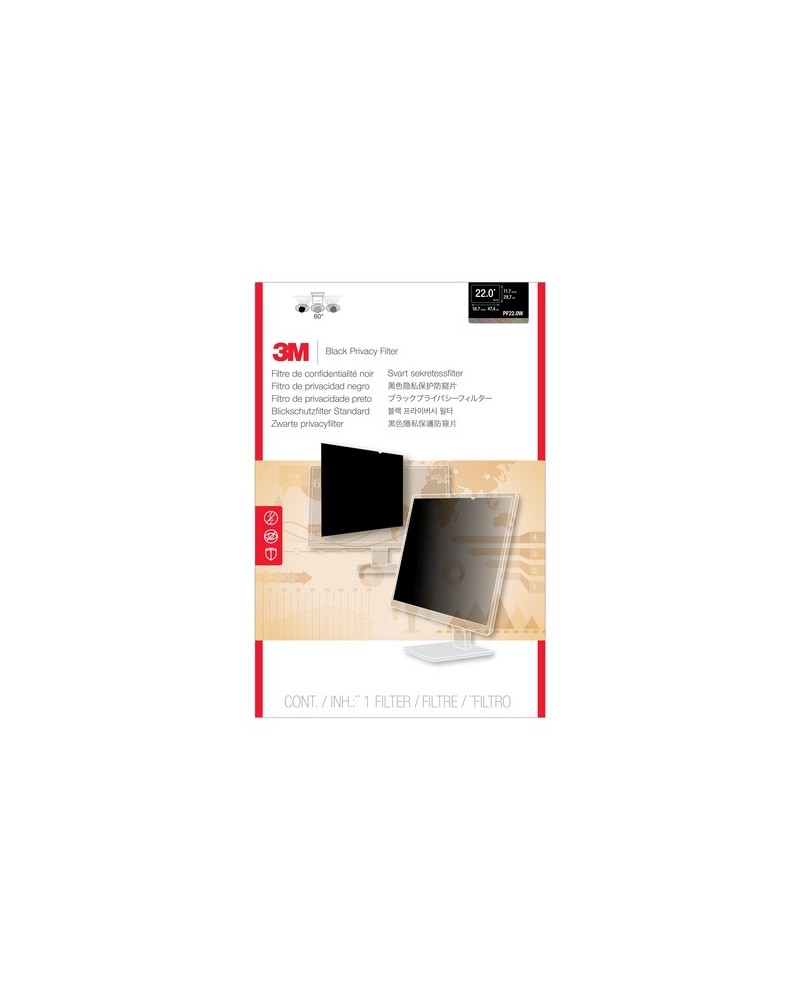 0051128787144 - Blickschutzfilter für 22 Breitbild-Monitor - Blickschutzfilter für Bildschirme - 559 cm Breitbild (22 Zoll Breitbild) 0051128787144 - Blickschutzfilter für 22 Breitbild-Monitor - Blickschutzfilter für Bildschirme - 559 cm Breitbild (22 Zoll Breitbild)