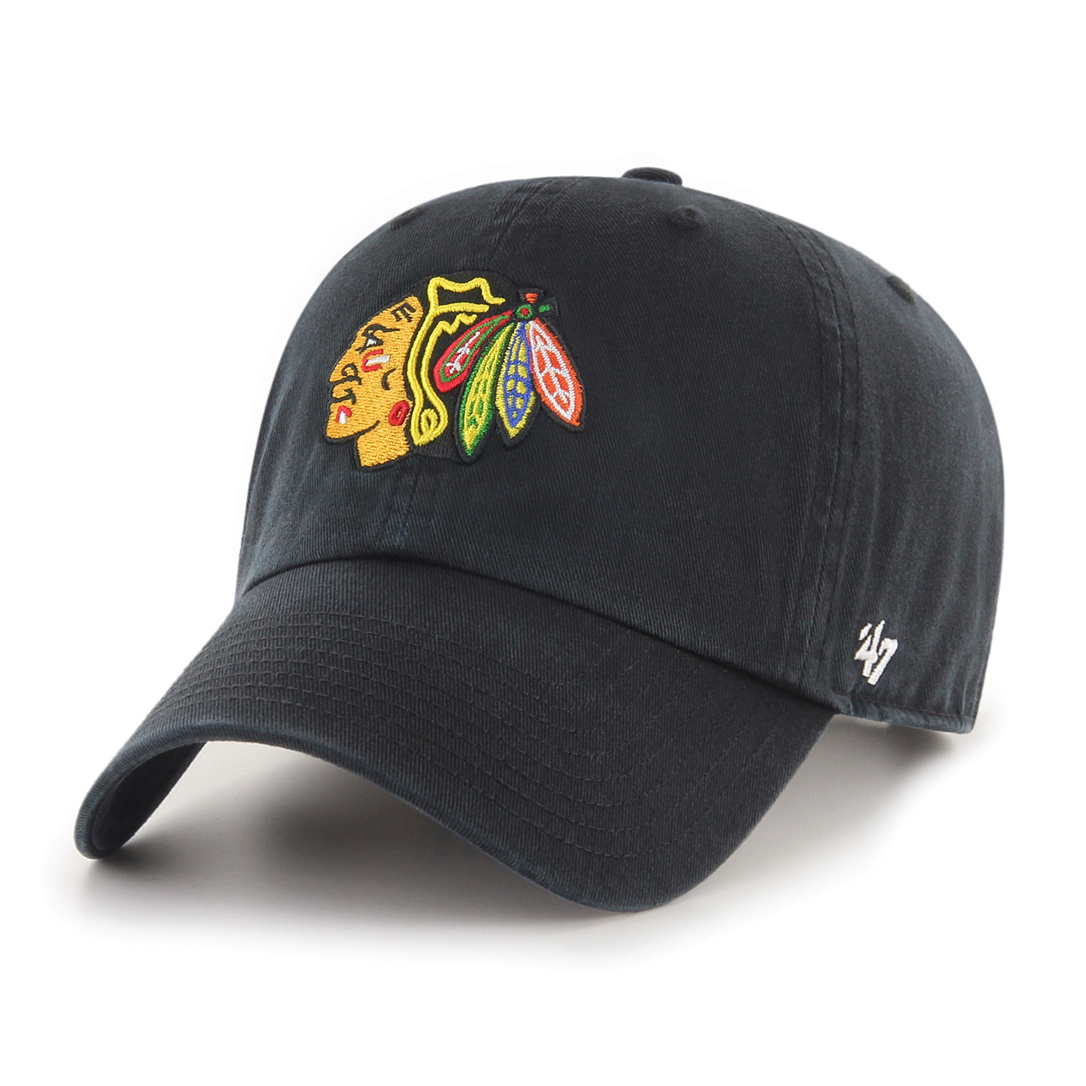 0053838086586 - Blackhawks Baseballkappe NHL Clean Up