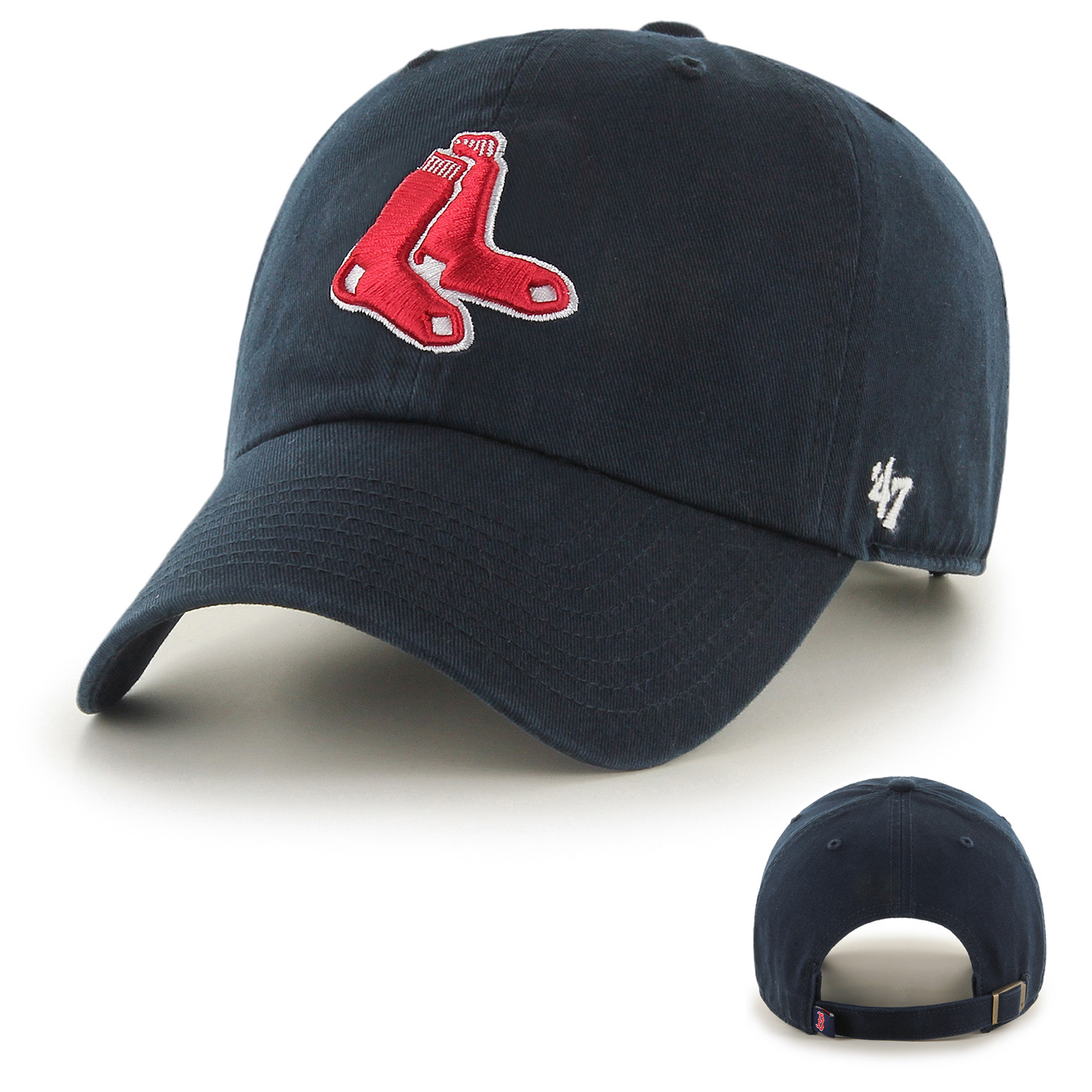 0053838327542 - Boston Red Sox Baseballkappe MLB Clean Up 0053838327542 - Boston Red Sox Baseballkappe MLB Clean Up