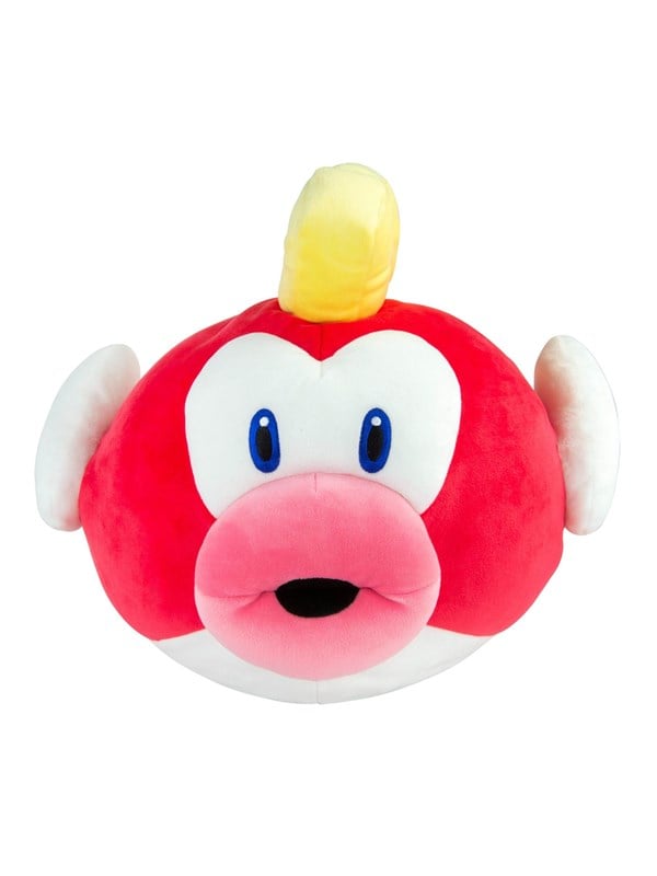 0053941128128 - Club Mocchi- Mocchi- Super Mario Cheep Cheep Mega Plush Toy 38cm