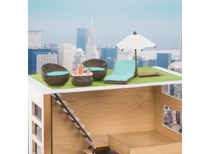 0062243300231 - LORI Puppenhaus Terrassen-Set