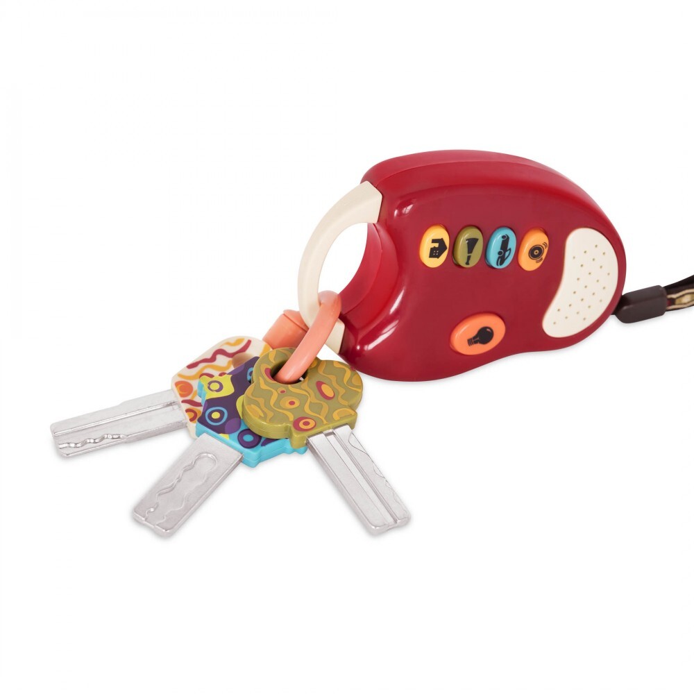 0062243330894 - Schlüsselanhänger Kinderauto Funkeys Tomato