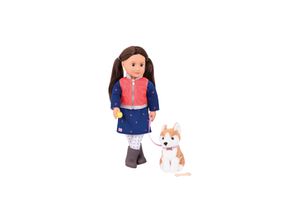 0062243355774 - Our Generation Puppe Leslie 46cm