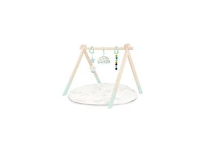 0062243414112 - BTOYS B Activity Gym aus Holz mit Spieldecke und Stern-Greiflingen