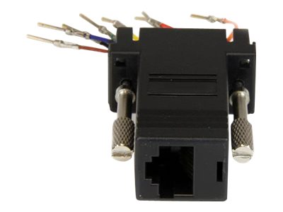 0065030773515 - DB9 to RJ45 Modular Adapter - M F - serial adapter