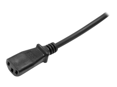 0065030786638 - StarTechcom 2 m Computer Stromkabel 18AWG EU Schuko auf C13 10A 250V Schwarz Ersatz AC Netzkabel Drucker Stromkabel PC Stromversorgungskabel Monitor Stromkabel - UL gelistet (PXT101EUR) - Stromkabel - IEC 60320 C13 zu CEE 7 7 (M) - 18 m -