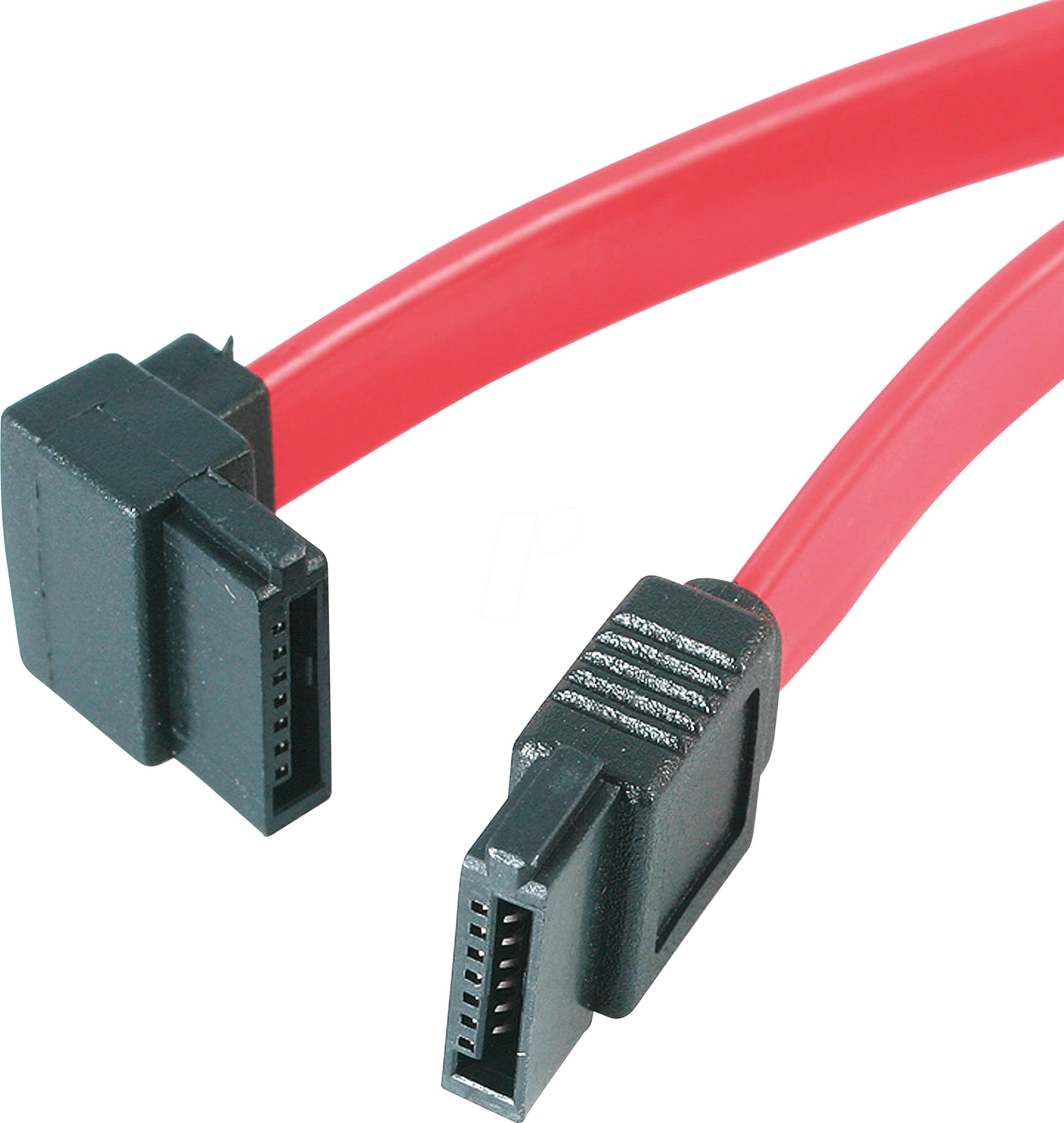 0065030819640 - StarTechcom 45cm SATA Kabel links gewinkelt - Serial-ATA Anschlusskabel St St - SATA-Kabel - Serial ATA 150 300 600 - SATA (R) zu SATA (R) - 46 cm