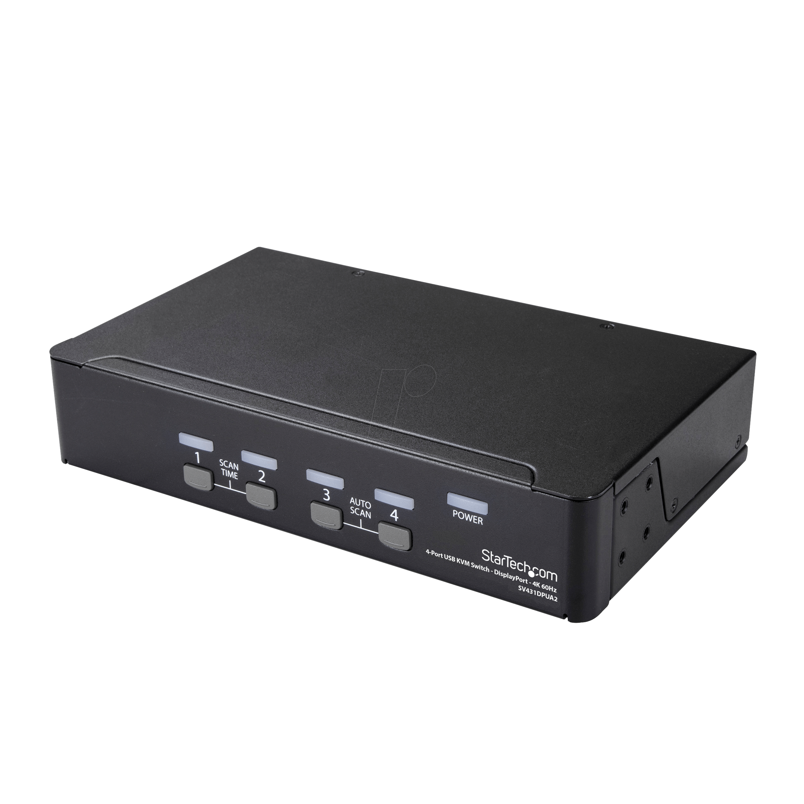 0065030826372 - StarTechcom 4 Port DisplayPort KVM Switch - DisplayPort 12 KVM - 4K 60Hz - DisplayPort Switch - DisplayPort Umschaltbox - USB KVM Switch - KVM- Audio-Switch - 4 Anschlüsse