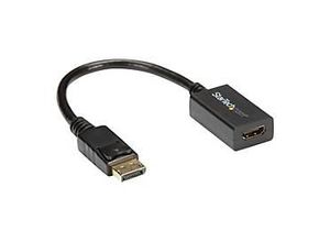 0065030836876 - StarTechcom DisplayPort auf HDMI Video Adapter   Konverter (Stecker Buchse) - DP zu HDMI mit bis zu 1920x1200 - DP   HDMI LÃ¤nge 25cm - Videoadapter - DisplayPort mÃ¤nnlich zu HDMI weiblich - 265 cm
