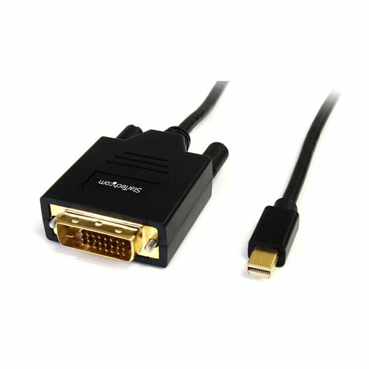 0065030840279 - StarTechcom Mini DisplayPort auf DVI 18m Kabel - MD (Stecker) - DVI (Stecker) - Passiv Adapter - maximale Auflösung 1920x1200 - DisplayPort-Kabel - 18 m