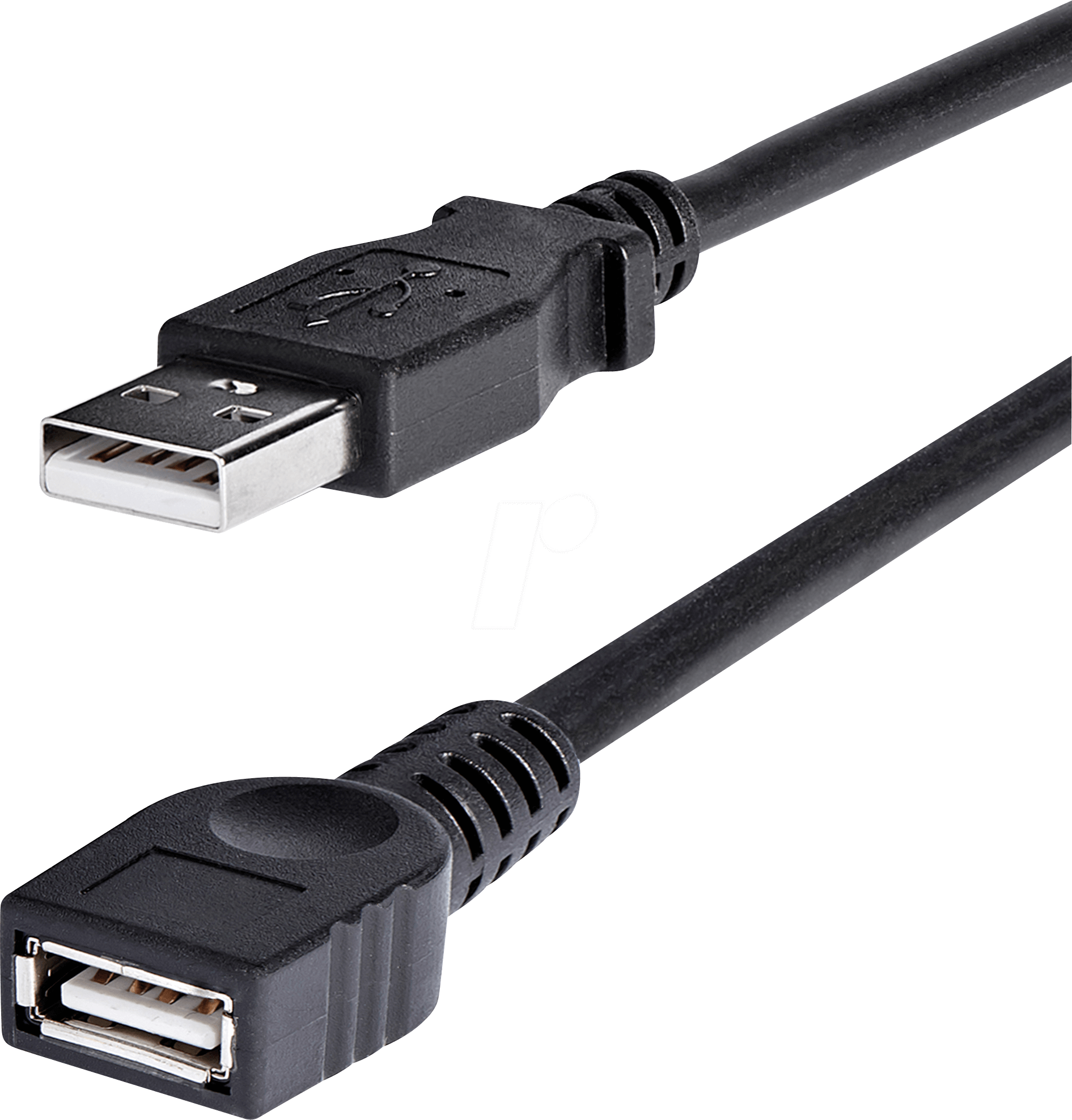 0065030840811 - StarTechcom 18m USB 20 A Verlängerungskabel - Stecker   Buchse - USB Verlängerung - Schwarz - USB-Verlängerungskabel - USB (M) zu USB (W)