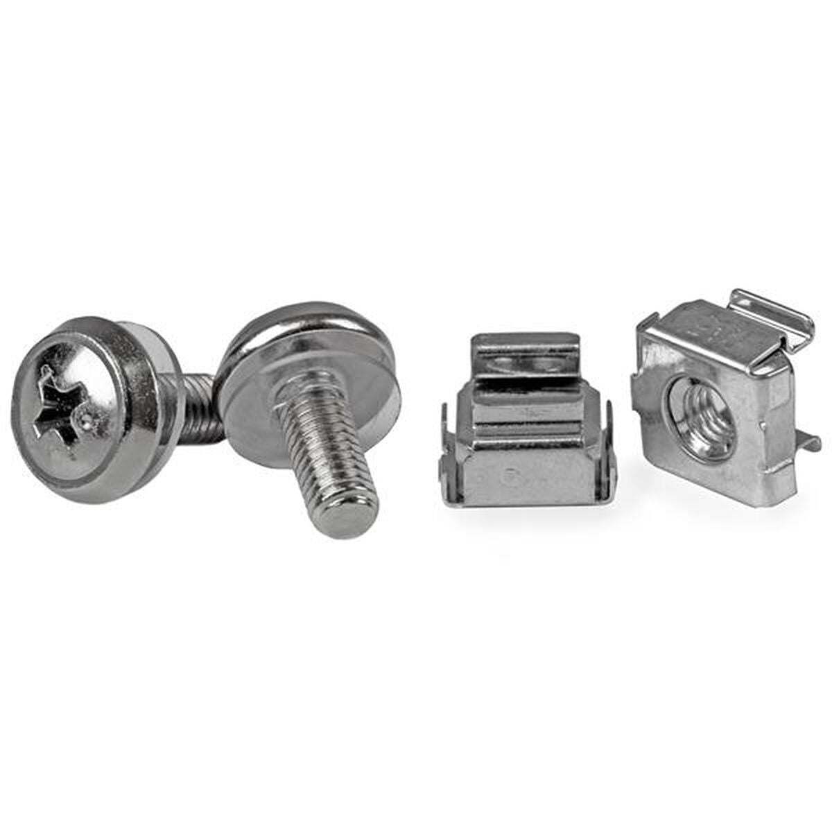 0065030842990 - StarTechcom M5-Montageschrauben und Käfigmuttern für Serverschrank   Rack - 50 St - Schrauben für Rack