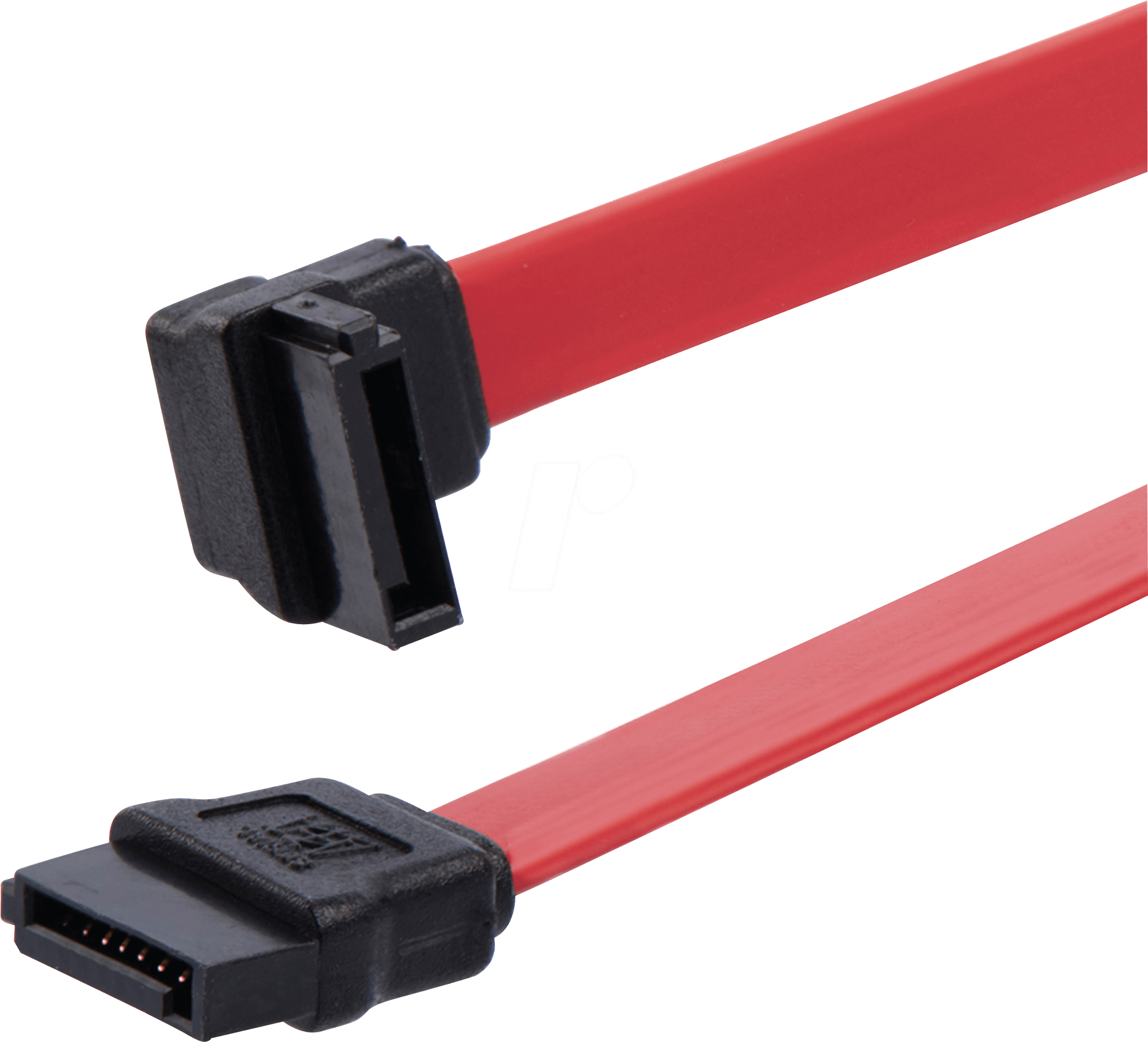 0065030844086 - StarTechcom SATA 3 Kabel 15cm gewinkelt - S-ATA III Anschlusskabel bis 6Gb s - Serial ATA - 90° links abgewinkelt - Rot - SATA-Kabel