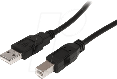 0065030845137 - StarTechcom 10m Aktives USB 20 A auf B Kabel - USB Anschlusskabel - Stecker Stecker - Schwarz - USB-Kabel - USB zu USB Typ B - 915 m