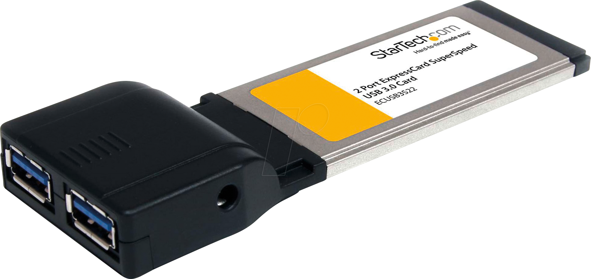 0065030845717 - StarTechcom 2 Port USB 30 ExpressCard mit UASP Unterstützung - USB 30 Schnittstellenkarte für Laptop - USB 30 A (Buchse) - USB-Adapter - ExpressCard - USB 30 x 2