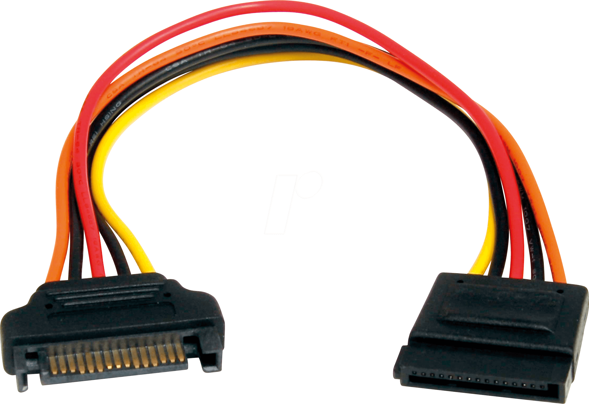 0065030845878 - StarTechcom 20cm SATA Strom Verlängerung - Stecker   Buchse - Serial-ATA Strom Verlängerungskabel - Spannungsversorgungs-Verlängerungskabel - SATA-Stromstecker (M) zu SATA-Stromstecker (W) - 203 cm