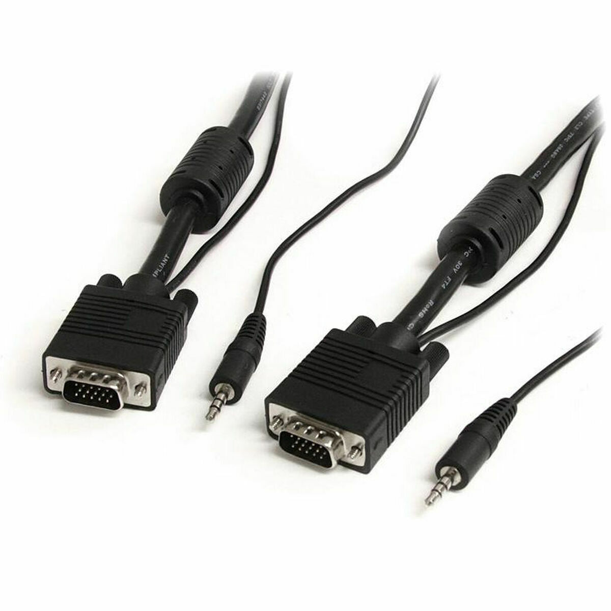 0065030846882 - Coax High Resolution Monitor VGA Kabel mit Audio HD15 - Bildschirm- Audiokabel