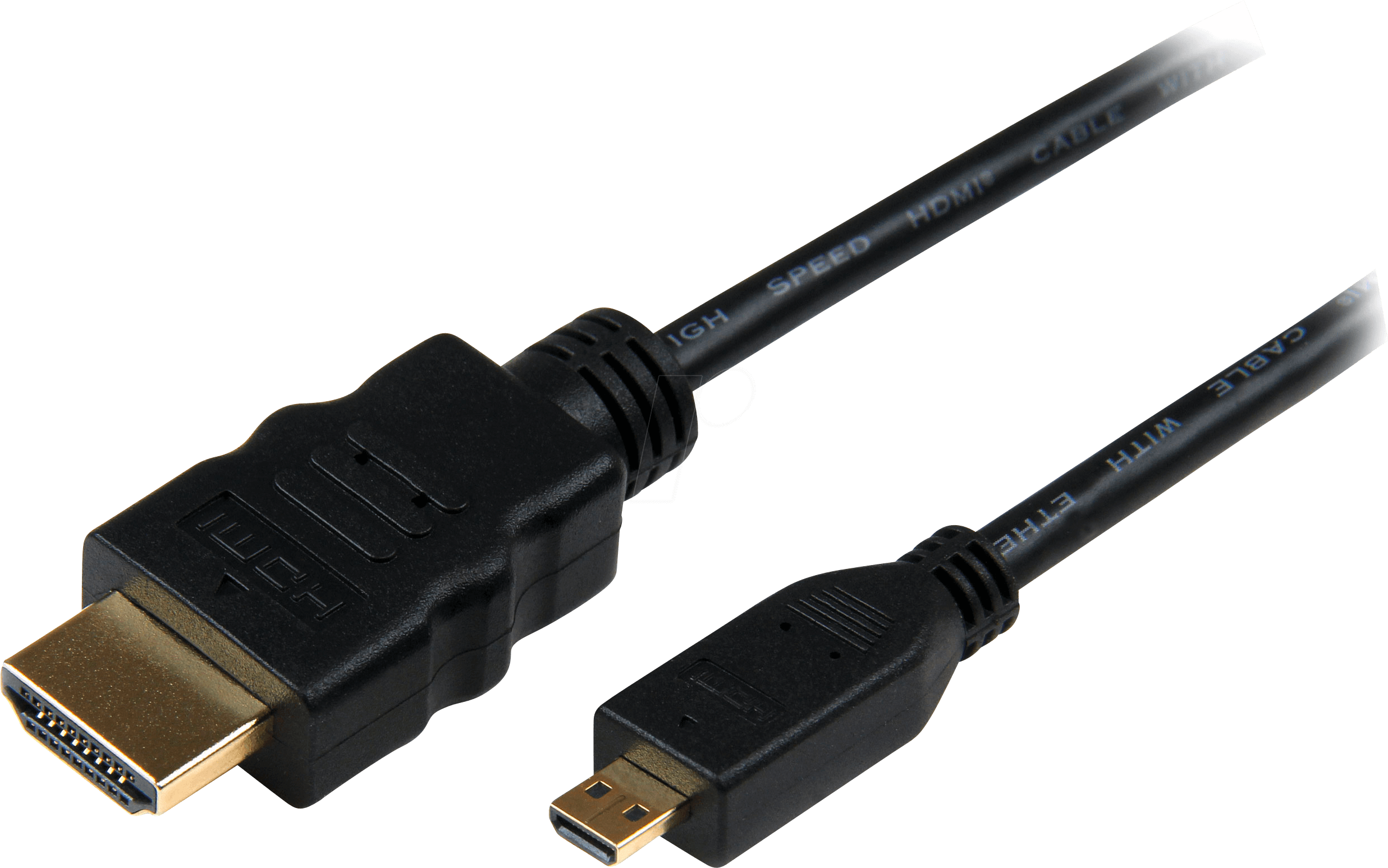 0065030849173 - StarTechcom High-Speed-HDMI-Kabel mit Ethernet - HDMI a auf HDMI-Micro d 3m Adapterkabel (Stecker Stecker) - HDMI-Kabel mit Ethernet - 3 m